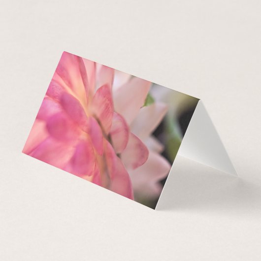 明るいピンクのイチゴのカード (正面)