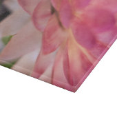 明るいピンクのイチゴ カッティングボード (角)