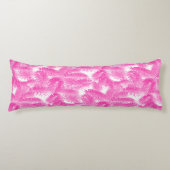 明るいピンクのトウヒ ボディピロー (正面)