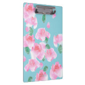 明るいピンクのバラ クリップボード (右)