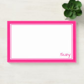 明るいピンクのポストIt Note For Suzy Or You ポストイット (オフィス)