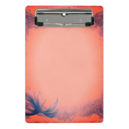 明るいピンクの人魚 ミニクリップボード