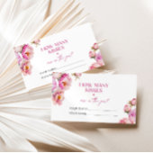 明るいピンクの推測どのくらいのキスブライダルゲーム エンクロージャーカード