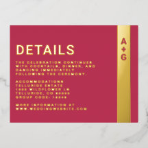 明るいピンクの詳細エンクロージャカード