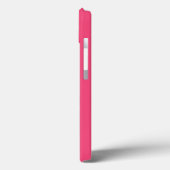 明るいピンクの金ゴールドフラミンゴケース Case-Mate iPhoneケース (裏面 / 左)