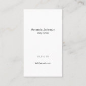 明るいピンクの黄色の緑の青ストライプ色 名刺 (裏面)