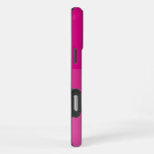 明るいピンクカスタム色の携帯電話ケースHAMbWG iPhoneケース (右側面)