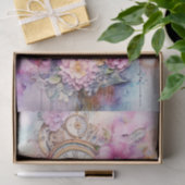 明るいピンクス混合メディア 薄葉紙 (ギフト)