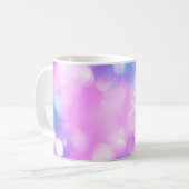 明るいピンク常に輝く感動的ギフトマグ コーヒーマグカップ (正面左)