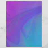 明るいピンク、紫と青の抽象デザイン紙 (正面)