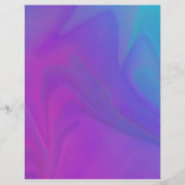 明るいピンク、紫と青の抽象デザイン紙 (裏面)