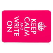 明るいピ保ックの穏やか書なオン マグネット (横)