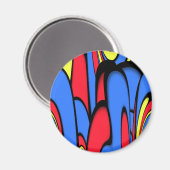 明るいフェスティバル色 マグネット (正面/裏面)