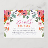明るいフローラのベビー エンクロージャーカード (正面)