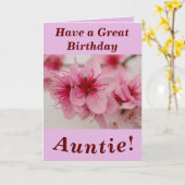 明るいフローラはっきりした誕生日カード カード (黄色い花)