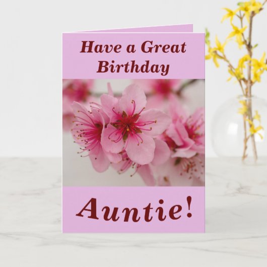 明るいフローラはっきりした誕生日カード カード (黄色い花)