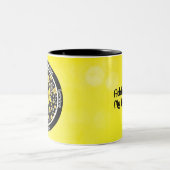 明るいフローラカスタムの壮麗なマイルストーンのギフト ツートーンマグカップ (中央)