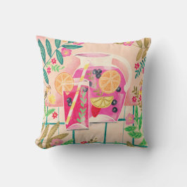 明るいフローラカラフルの夏 アウトドアクッション