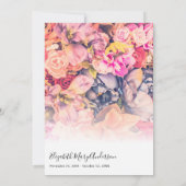 明るいフローラサンキューベレ写真 サンキューカード (裏面)