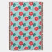 明るいフローラ投球ブランケット スローブランケット (正面縦)