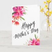 明るいフローラ |母の日のカード カード (黄色い花)