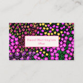 明るいフローラQRコードの名刺スキャン可能 名刺 (正面)