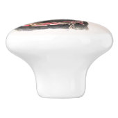 明るいブラックラブラドールレトリエバードッグセラミックノブ セラミックノブ (側面)