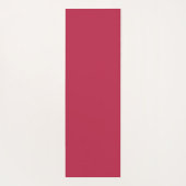 明るいブルゴーニュと金ゴールドの裏地ヨガマット ヨガマット (裏面)