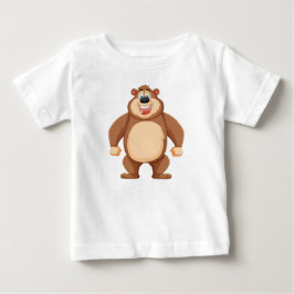 明るいベアージャ素晴らしージー ベビーTシャツ
