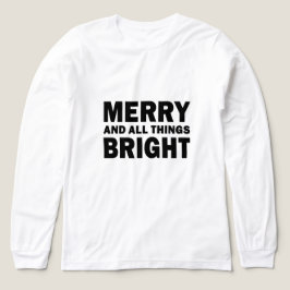 明るいホリデークリスマス トライブレンドTシャツ