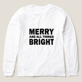 明るいホリデークリスマス トライブレンドTシャツ
