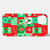 明るいホリデースパークルパターン ❄️🎁 喜び Case-Mate iPhoneケース (裏面 (横))