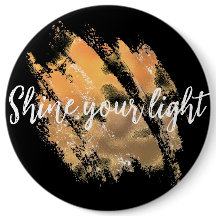 明るいボタンを輝かせる