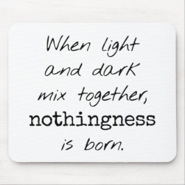 明るいマウスと暗いマウスパッド マウスパッド