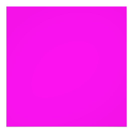 明るいマゼンダ無地のン色 フォトプリント            (正面)