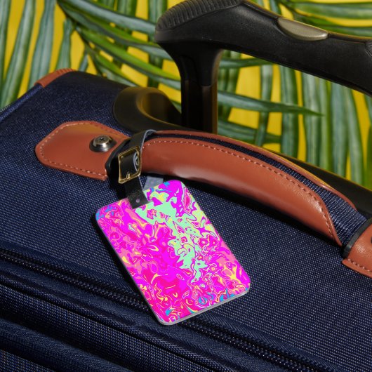 明るいマルブレッドカラーデザインオンラゲッジタグ ラゲッジタグ (正面インサイチュ1)