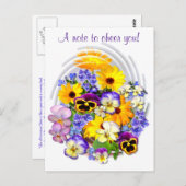 明るいメモ~はがき ポストカード (正面/裏面)