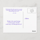 明るいメモ~はがき ポストカード (裏面)