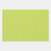 明るいメリーかわいいおもしろいカラフルクリスマス ラッピングペーパーシート (正面2)