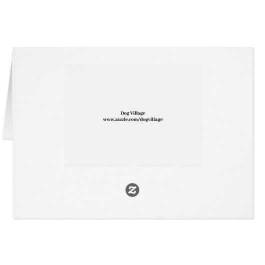 明るいメリーかわいい金のレトリエバーのクリスマス (裏面横)