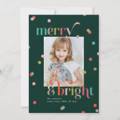 明るいメリーと休日の写真カード シーズンカード (正面)