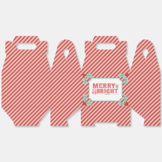 明るいメリーと明るい | レトロピンクと赤 フェイバーボックス (見開き)