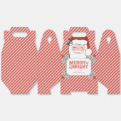 明るいメリーと明るい | レトロピンクアンドレッドサンタ フェイバーボックス (見開き)