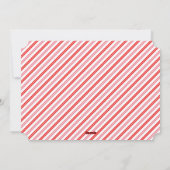 明るいメリーと明るい | レトロピンクアンドレッドホリー シーズンカード (裏面)