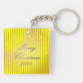 明るいメリーアクリルのキーチェーン キーホルダー (裏面)