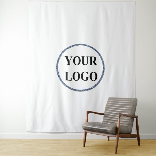 明るいメリーキュートモダンクリスマスホリデーロゴ タペストリー (インサイチュ)