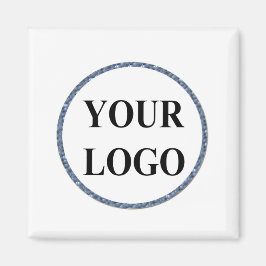 明るいメリーキュートモダンクリスマスホリデーロゴ マグネット