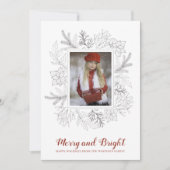 明るいメリークリスマスの休日の写真 (正面)