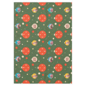 明るいメリークリスマスの写真 テーブルクロス (正面)