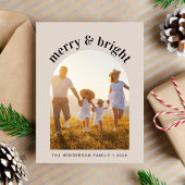 明るいメリークリスマスアーチ2の写真 シーズンポストカード